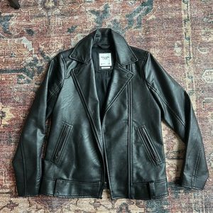 Abercrombie and Fitch Leather Jacket